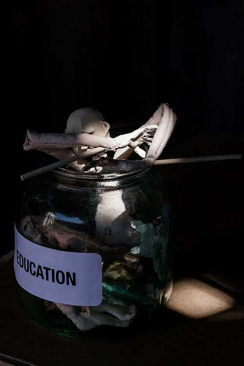 puppet in a jar