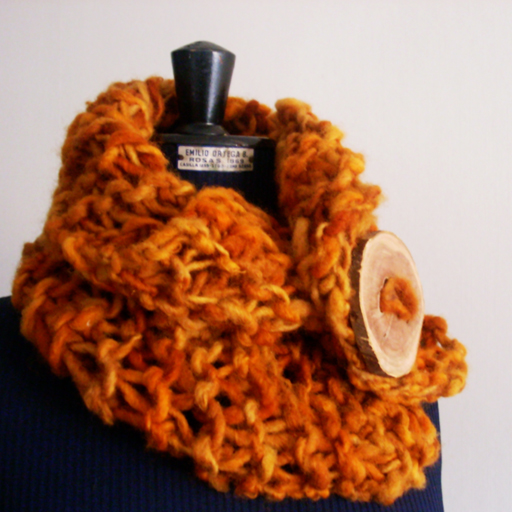 Scarf made out of natural wool