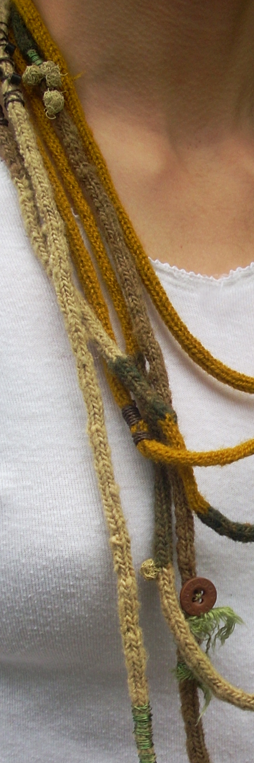 Knitted Necklaces